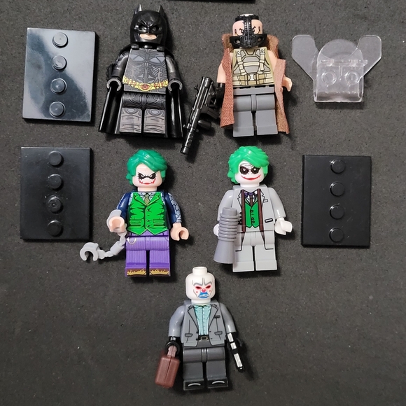 New Batman , Jokers & Bane Mini Figure Set - Picture 1 of 8